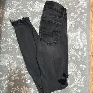 American eagle black jean’s